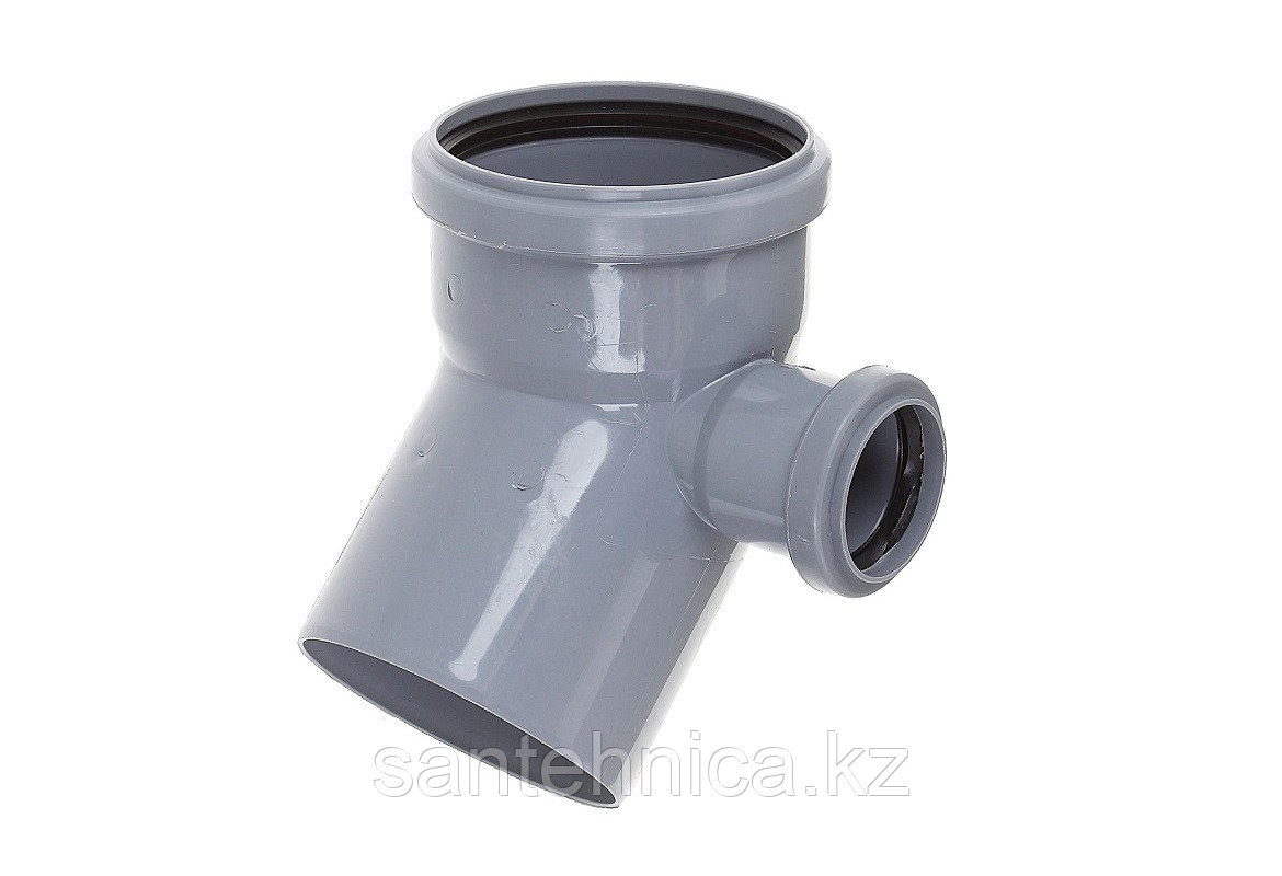 Отвод 110*45 с выходом 50 (правый) (30)