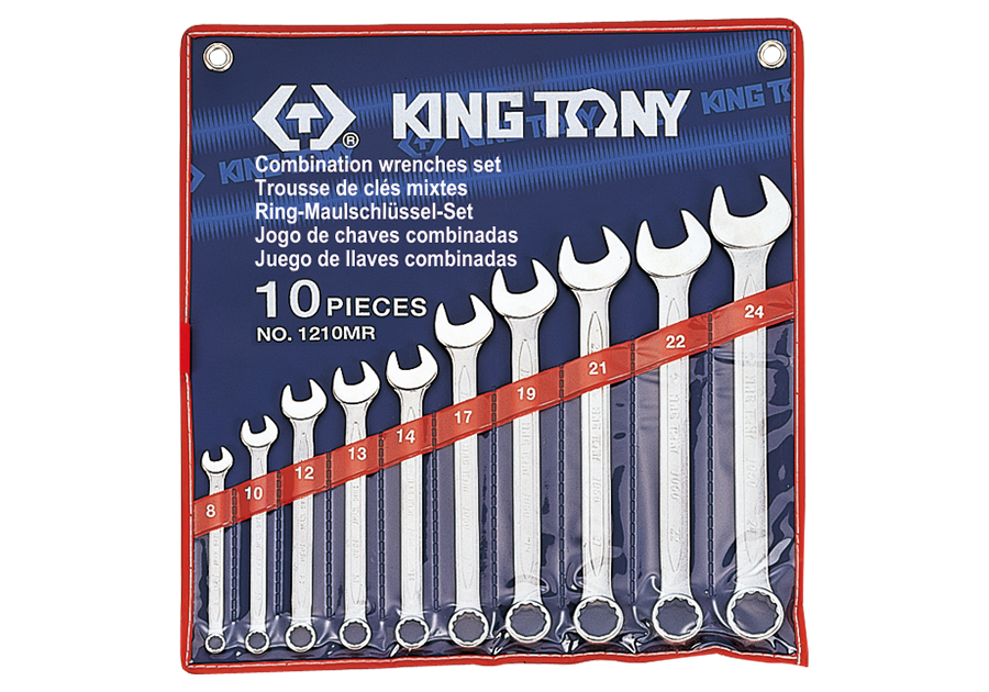 Набор разрезных ключей KING TONY 1210MR (10 предметов)