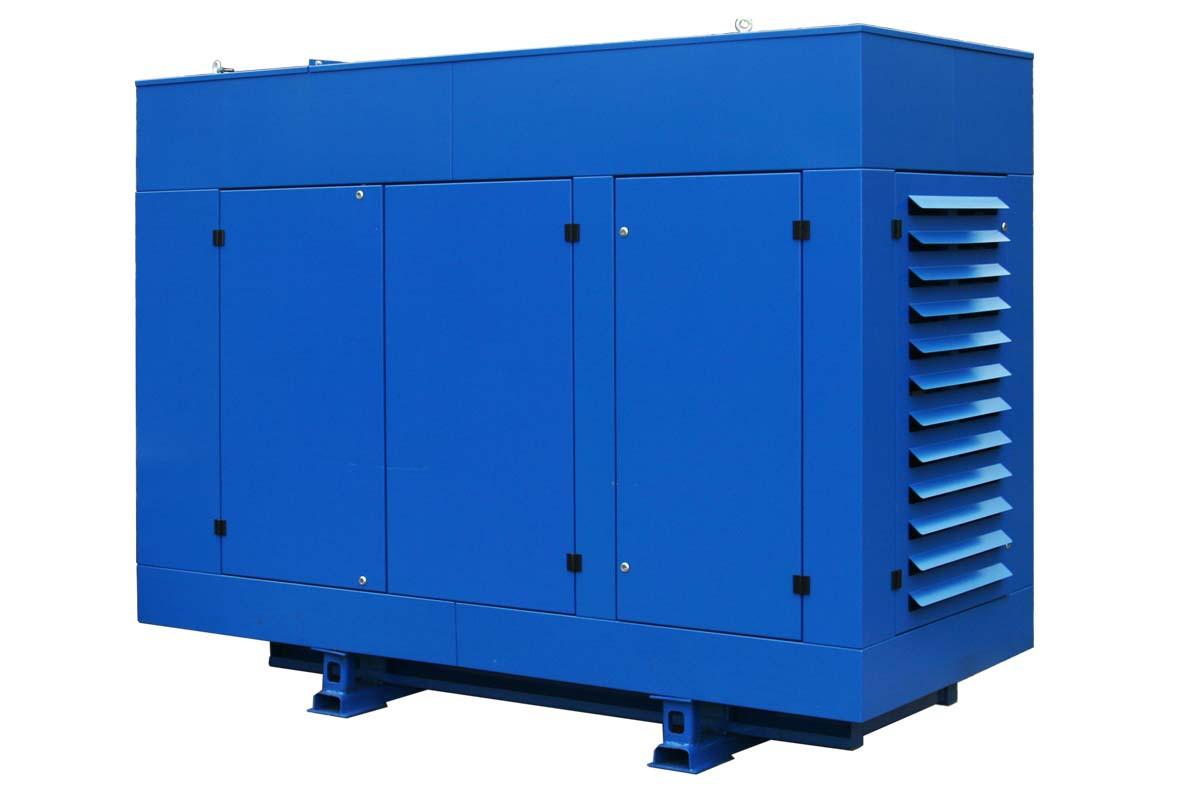 Дизельный генератор Prometey M 80 кВт. 3 фазный. Погодозащитный кожух