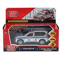 Технопарк Металлическая инерционная модель Toyota Prado "Полиция"