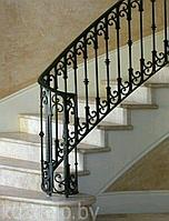 Лестничные кованые перила