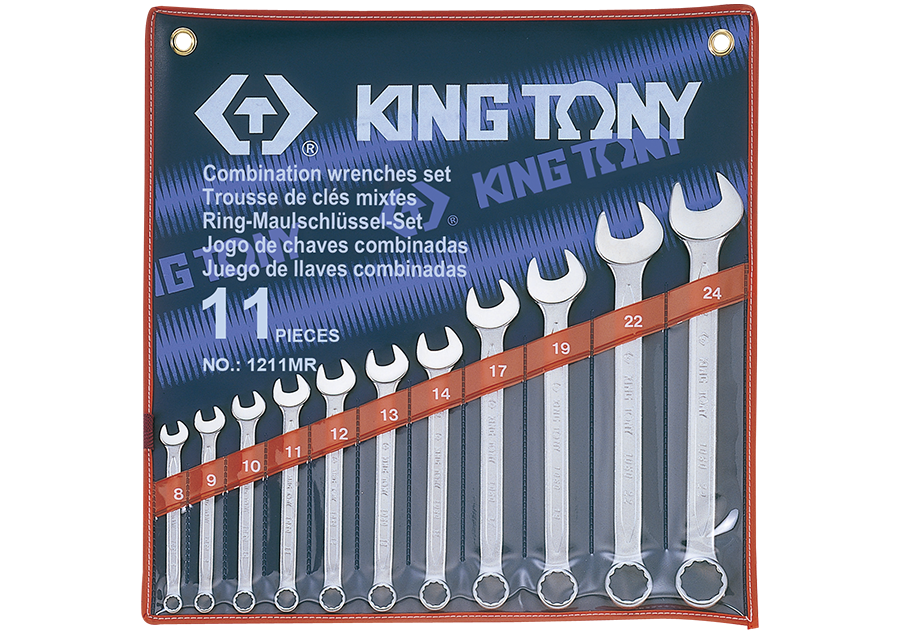 Набор рожково-накидных ключей KING TONY 1211MR (11 предметов)