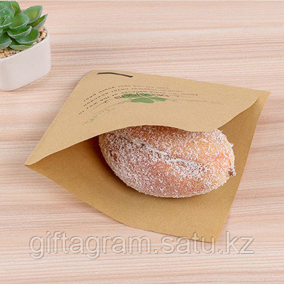 Бумажный конверт для сэндвича (10 шт.), два рисунка - фото 5 - id-p63072050