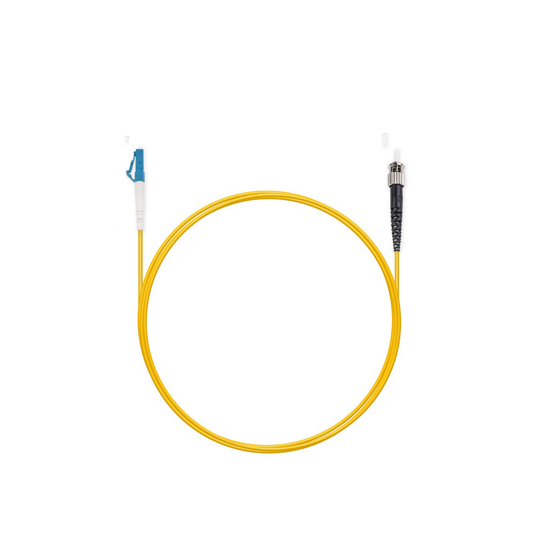 Патч Корд Оптоволоконный LС/UPC-ST/UPC SM 9/125 Simplex 3.0мм 3 м