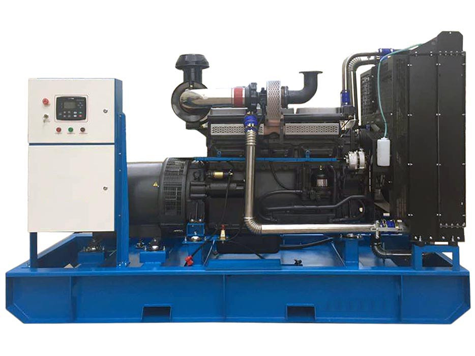 Дизельный генератор Prometey M 250 кВт. 3 фазный.  Открытое исполнение