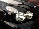 Защита фар (очки) на Lexus LX 570 темные, фото 6