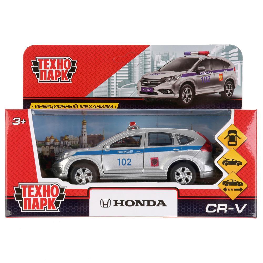 Технопарк Металлическая инерционная модель Honda CR-V "Полиция" - фото 1 - id-p63030831