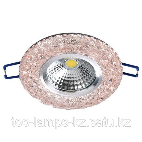 Спот встраиваемый светодиодный LED XN-0210 Pink , фото 2