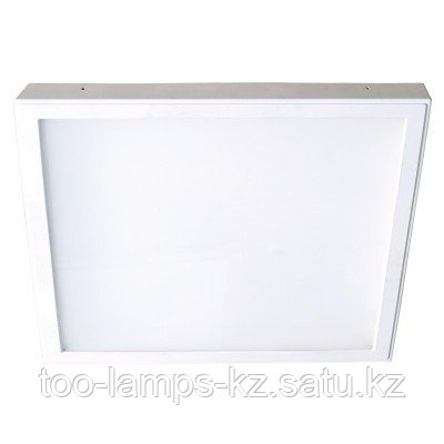Светильник светодиодный настенный потолочный квадратный LED ULS PANEL 48W WH 5700K 595x595, фото 2