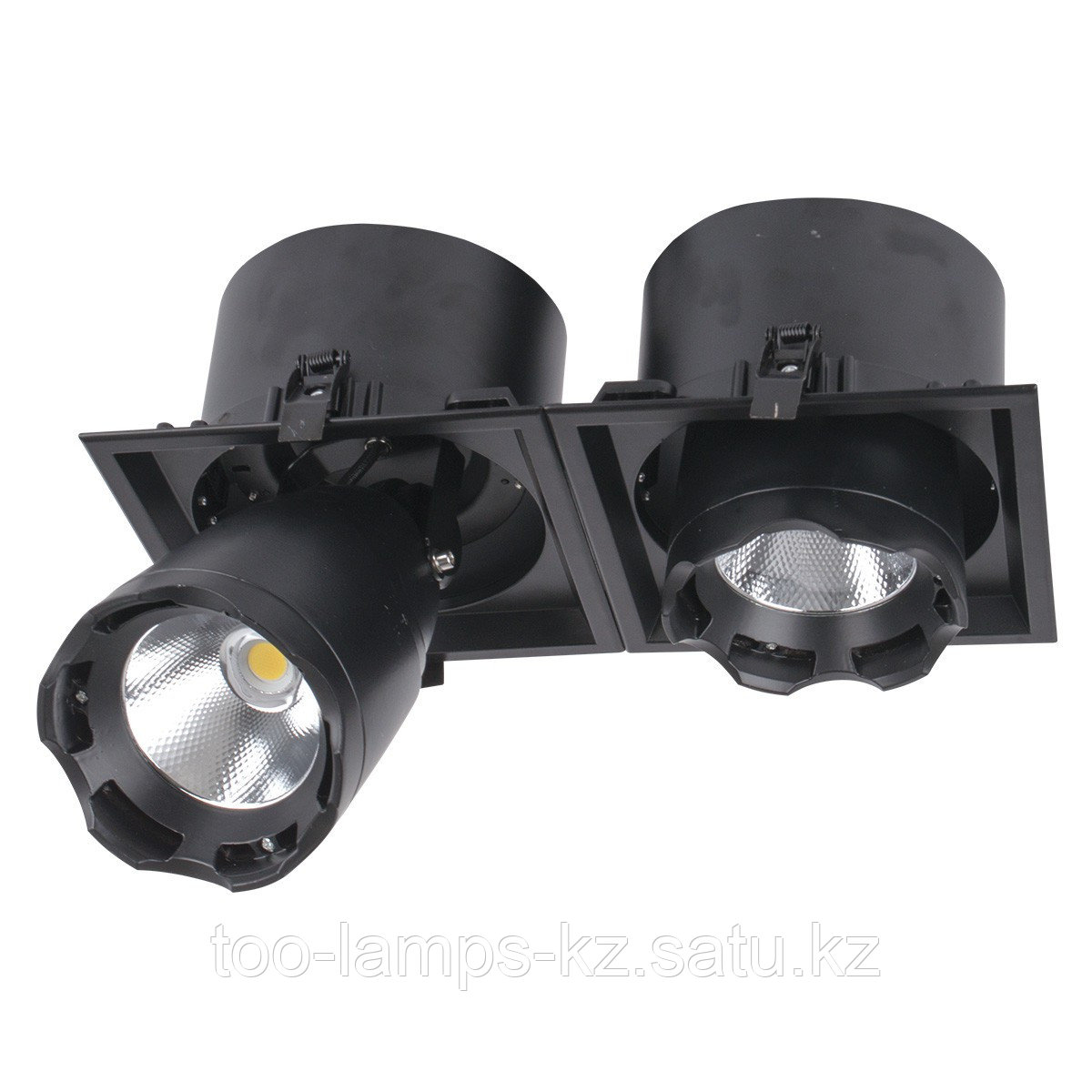 Светильник направленного света, светодиодный, потолочный LED LS-DK914-2 2x40W BLACK 5700K