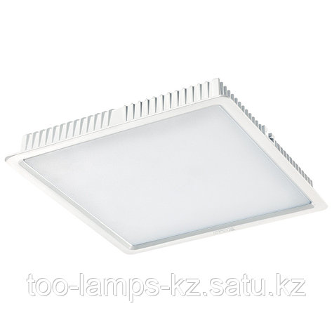 Светильник встраиваемый светодиодный квадратный белый потолочный LED SQ Panel 30W 4500K, фото 2
