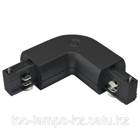 Коннектор L (соединитель) для 4х-линейных шинопроводов M. BLACK L-CONNECTOR (4 LINE), фото 2