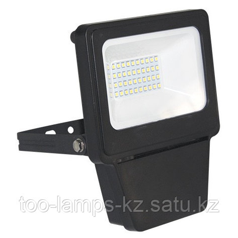 Светодиодный прожектор LED SMD 20W BLACK 6000K, фото 2