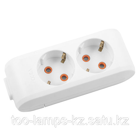 Колодка Viko MULTI-LET Х2 с заземлением, фото 2