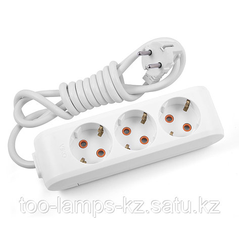 Удлинитель Viko MULTI-LET 3X2M с заземлением, фото 2