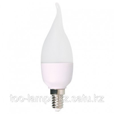 Светодиодная лампа LED CANDLE C37 6W E14 3000K, фото 2