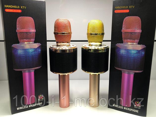 Микрофон для караоке KTV K-318 с подсветкой. Алматы, фото 2