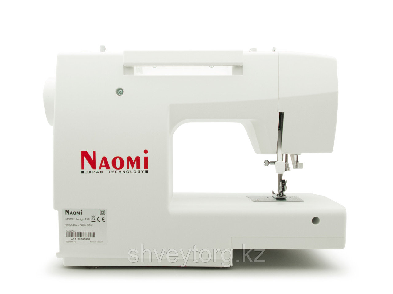 Бытовая швейная машинка NAOMI INDIGO 32S - фото 2 - id-p63117061