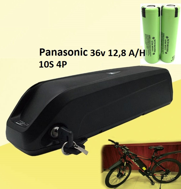 Аккумулятор Li-ion 36v 12,8 A/H + зарядн. устройство 36 v. Вес 3,5 Кг. Для моторов до 500w