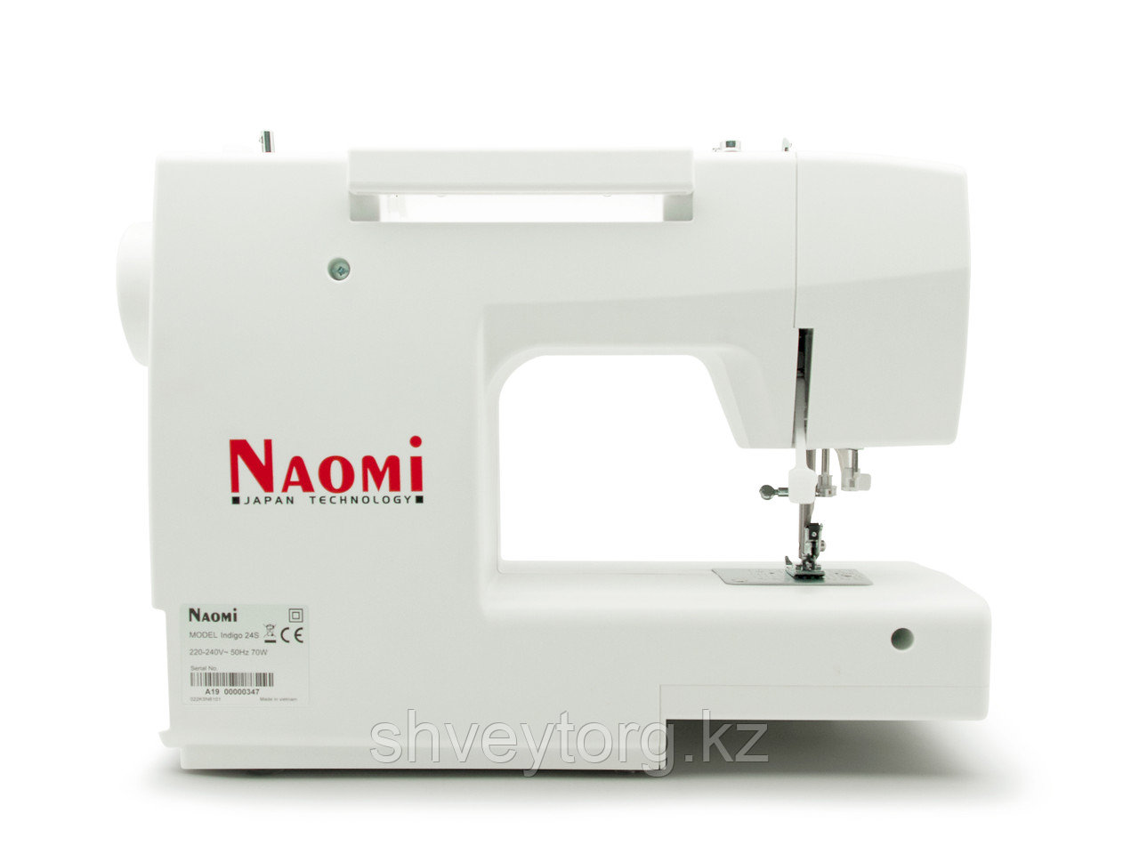 Бытовая швейная машинка NAOMI INDIGO 24 S - фото 2 - id-p63120859