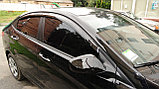 Ветровики/Дефлекторы  окон на Volkswagen Amarok/Фольксваген Амарок 2012-, фото 3