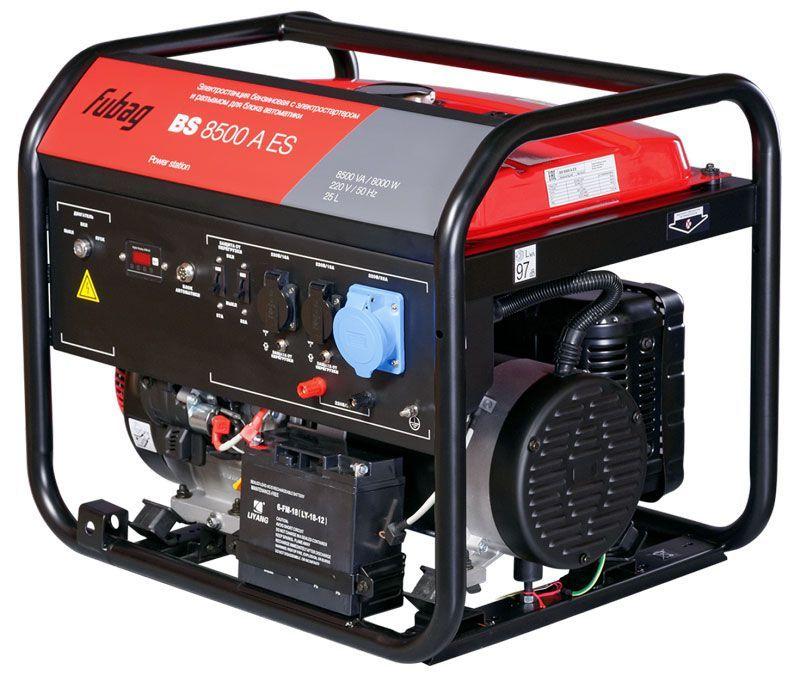 Генератор бензиновый Fubag BS 8500 A ES