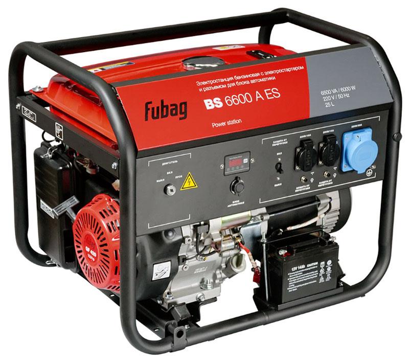 Генератор бензиновый Fubag BS 6600 A ES арт.838204