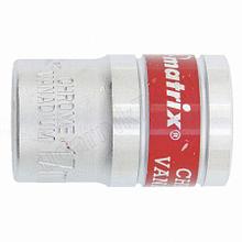 Головка торцевая 17мм,6гранная,CrV,под квадрат 1\2" matrix 13117