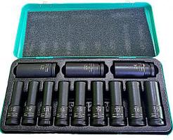 Набор головок ударных глубоких 6-гр.удлиненные 1\2" 12шт.10-24мм в кейсе STELS арт.13998