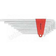 Набор ключей имбусовых TORX T10-T50 9шт,экстра-длиненные Матрикс 12307