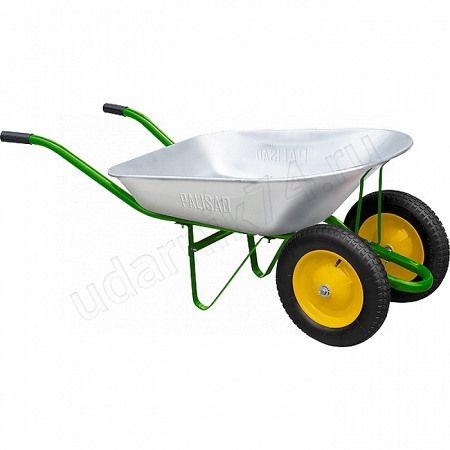 Тачка Palisad садовая двухколеснаясная груз.подъем.170кг,объем 78л.