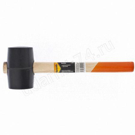 Киянка резиновая 680 гр.черная,деревянная рукоятка Sparta 111555