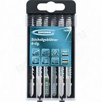 Набор полотен для электролобзика  по дереву 6шт. GROSS 78291