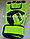Перчатки MMA (шингарты) WOLON скелет 10 OZ (зеленые), фото 4