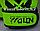 Перчатки MMA (шингарты) WOLON скелет 10 OZ (зеленые), фото 7