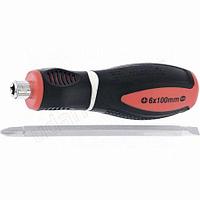 Отвертка комбинированная SL6.0\PH2,2-х компонентная рукоятка Матрикс 11580