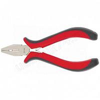 Плоскогубцы Mini,130мм,никелированные,автозажим,двухкомпонентные рукоятки Матрикс 17816