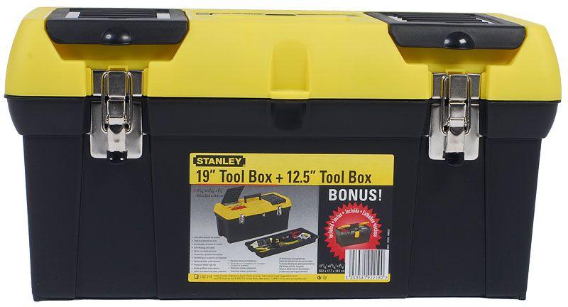 Ящик для инструмента 19"+12.5"Бонус-ящик"2000"с органайзерами STANLEY 1-92-219
