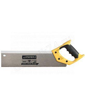 Ножовка Stayer"Master" для стусла,обушковая,закал.прямой зуб 350мм15365-35