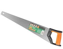 Ножовка по дереву DEXX  475мм пласт.рукоятка 1502-47