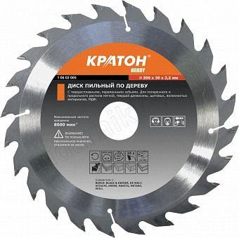 Диск пильный 190 х30 х2.2мм 40Т Кратон HOBBY,1 06 02 004