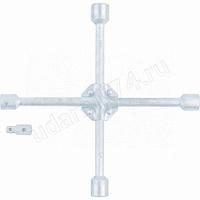 Ключ-крест боллонный 17\19\21\22 х1\2,усиленный с переходником на 1\2 STELS 14249