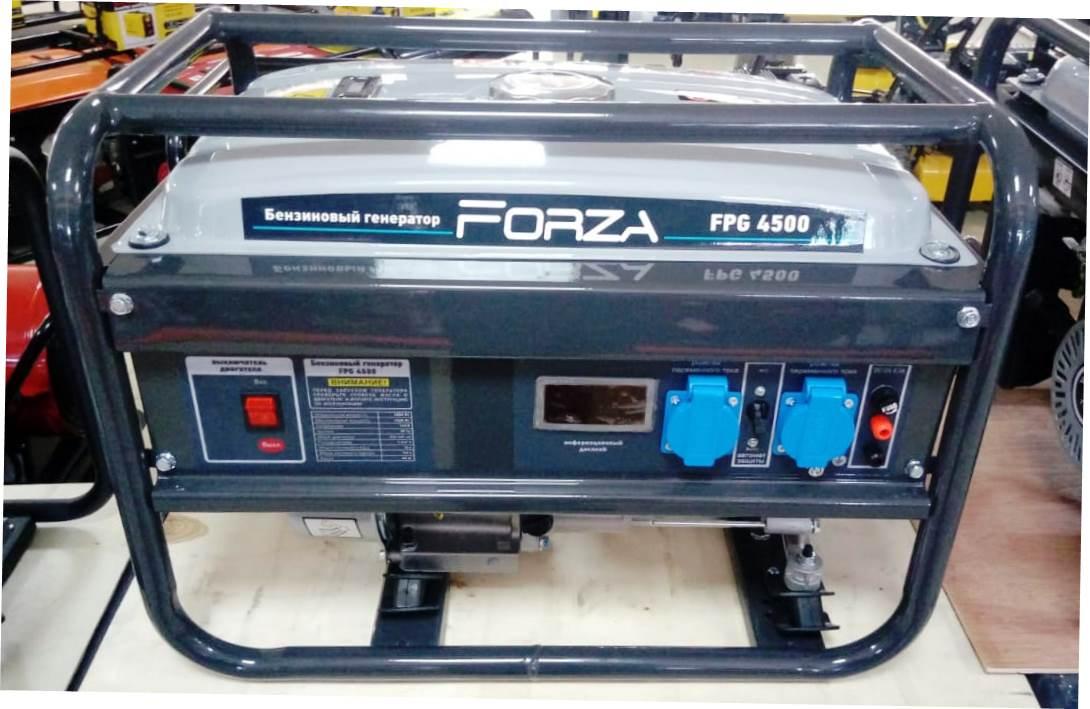 Генератор бензиновый FORZA FPG4500 - фото 1 - id-p63118983