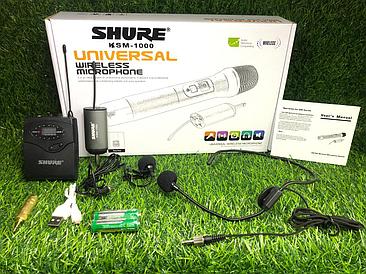 SHURE Универсальный Беспроводной Микрофон. Алматы