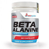 WestPharm, Beta Alanine 500 мг, 90 капсул