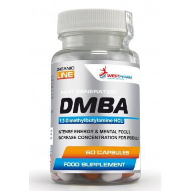 WestPharm, DMBA HCL / 1,3-диметилбутиламин, 60 капсул