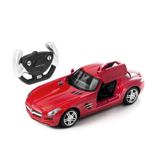 Радиоуправляемая модель автомобиль Rastar Mercedes-Benz SLS, 1:14, Управление: Джойстик, Материал: Пластик, Цв