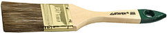 Кисть плоская STAYER "LASUR-STANDARD", смешанная (натуральная и искусственная) щетина, деревянная ручка, 25мм