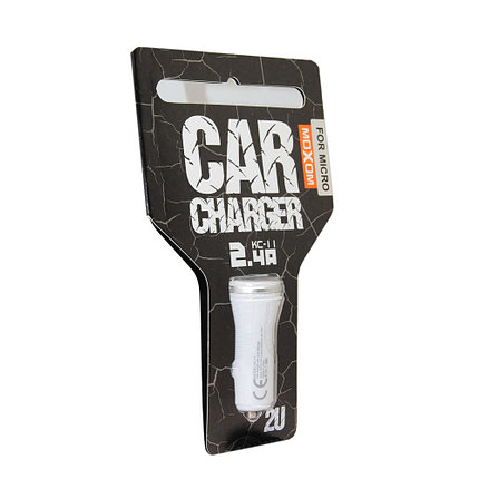 Автомобильное зарядное устройство Moxom KC-11 Micro USB, Samsung USB, Xiaomi USB, фото 2
