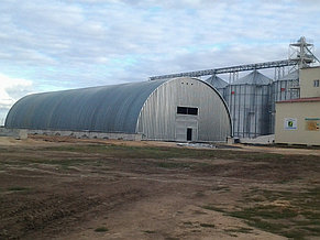 Строительство 3240м.кв. зернохранилище в Акмолинской области 1